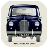 Austin A40 Devon 1949-52 Coaster 1